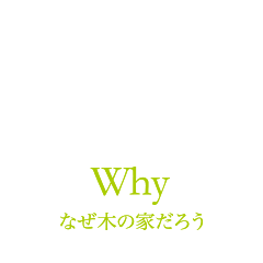 なぜ木の家だろう